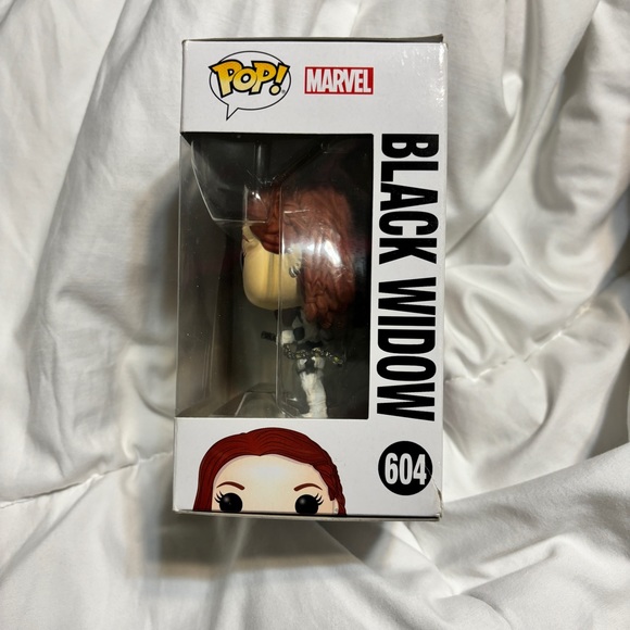 FunkoPop Bobble Head- Marvel- Black Widow 604 - Picture 5 of 5